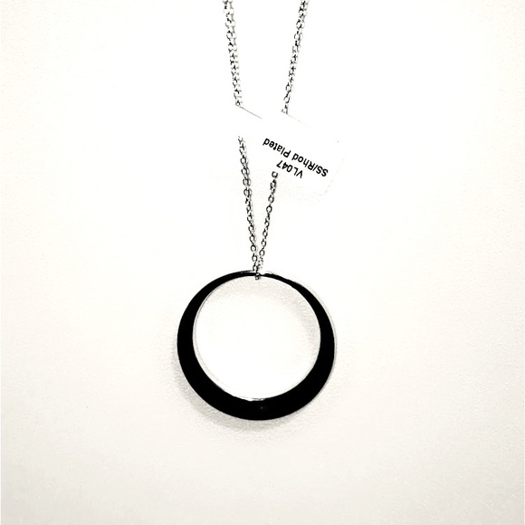 Cara Mia USA/Charmed Sterling Silver/Rhodium Plated Pendant - Picture 1 of 1